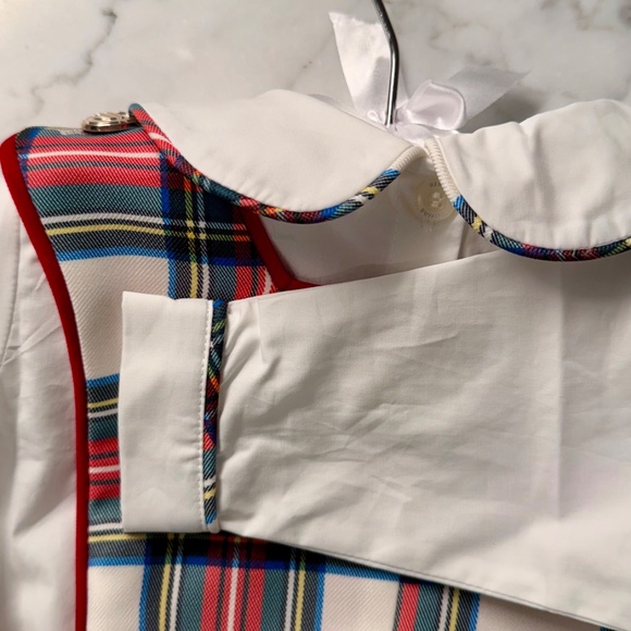 Henry Duvall James Henry Jon Jon and Peter Pan Shirt in Townsend Tartan, NWOT - Picture 12 of 15